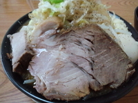 「辛い味野菜らーめん（並・ニンニクマシ）\750+味玉（クーポン）」@麺屋 一心の写真