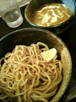 「つけ麺（800円）」@づゅる麺 池田の写真