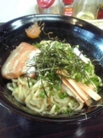 「油そば（塩:大） 700円」@油濱 春日部店の写真