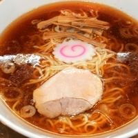 「中華麺（小 650円）麺カタメ」@飛田給 大勝軒の写真