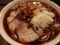 「煮干し冷やしらーめん（750円）+明太子ごはん（100円）（ラン」@中華そば つし馬の写真