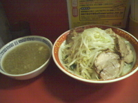 「大豚つけ麺」@ラーメン二郎 上野毛店の写真