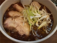 「濃厚煮干しそば+半チャーシュー+味玉」@麺処 慶の写真