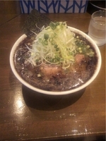 「ネギらーめん+味玉」@なんつッ亭 池袋店の写真