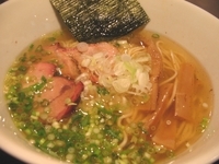 「鰮煮干らーめん（塩）」@喜元門 本店の写真