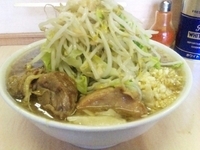 「小ブタ[ヤサイ、アブラ] ￥750」@ラーメン二郎 京成大久保店の写真