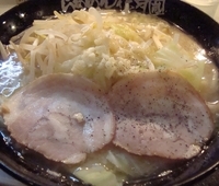 「嵐げんこつらあめんGHOST 【720円】」@らあめん花月嵐 お花茶屋店の写真