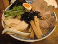 「特製こってりらーめん大盛り+マヨチャー」@らーめん がんちゃの写真