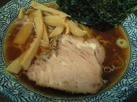 「中華そば（130g）650円」@頓知房の写真