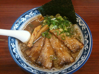 「炙り焼豚ラーメン」@麺屋いつきの写真