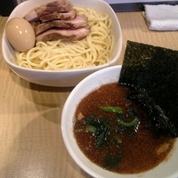 「塩かつおつけめん+チャーシュー+奥久慈自然卵の半熟味付卵」@菜の写真