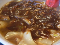 「カレーラーメン（川幅麺）」@来集軒の写真