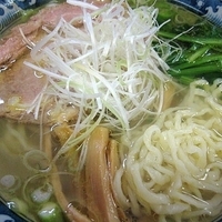 「塩ラーメン（手打ち麺） 700円」@軍鶏ラーメン美幸の写真