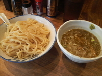 「塩つけ麺（780）」@めいげんその写真