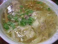 「塩わんたんめん￥800+ミニチャーシュー丼￥350」@支那そば一麺 下広岡店の写真