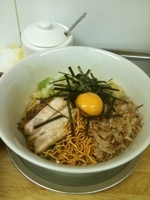 「油そば小680円」@油そば専門店 noodle SPUNKYの写真