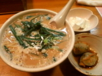 「海老と胡麻のラーメン 800円」@一種百菜の写真