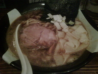「煮干しラーメン」@すごい煮干ラーメン凪 新宿ゴールデン街店 本館の写真