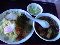 「つけめん(温かい汁)」@若大将の写真