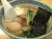 「とりそば塩（850円）」@らーめん いまるやの写真