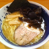 「肉厚きくらげ中華そば（￥700）」@連の写真