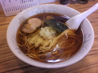 「中華そば（大盛り）」@中華そば たまやの写真