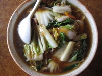 「肉そば （￥750）」@やしおの写真