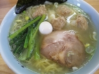 「わんたんめん」@らーめん・餃子 あらい 本店の写真