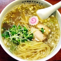 「醤油 + 江戸前煮干カレー」@江戸前煮干中華そば きみはんの写真