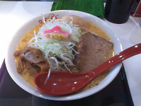 「3SOらーめん（味噌・L）+味付たまご（750円+100円）」@RA-MEN 3SOの写真