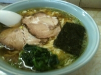 「塩ラーメン中盛（太麺）620円」@支那そば屋 龍（Ron）の写真