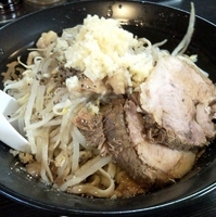 「汁なし 小 （ニンニク）」@勇花の写真