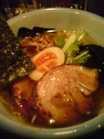 「ゆず塩麺+炙りチャーシュー」@AFURI 原宿店の写真