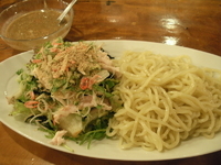 「豆乳棒々鶏冷麺」@九州料理 福風の写真