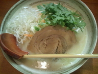 「鶏白湯塩らーめん」@麺処 おかじの写真