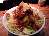 「汁なしぶらじ（800円）」@にぼぶらの写真