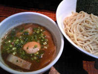 「荒煮干しつけめん（700円）」@煮干し 青樹の写真