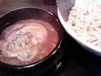 「極太つけ麺」@たまやの写真