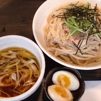 「つけめん + 味玉」@つけめん常陸屋の写真