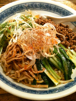 「【期間限定】阿吽油そば（800円）」@四川担担麺 阿吽 湯島店の写真