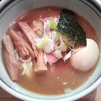 「らーめん+味付き玉子」@こうかいぼうの写真