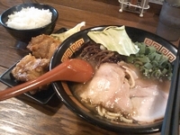 「からあげセット（880円）」@釜炊き豚骨ラーメンきら星 満天の写真