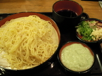 「わさびとろろざるらーめん 大盛」@壱鵠堂 環八糀谷店の写真