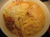 「味噌ラーメン+味玉（800円）」@RA-MEN 3SOの写真
