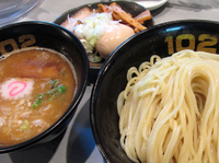 「特製つけめん（大盛り）@1050」@つけめん102 大宮店の写真