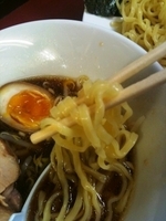 「醤油つけ麺 ￥750」@萬馬軒の写真