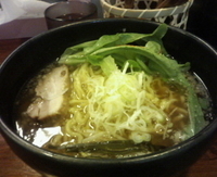 「こってり醤油ら-めん」@旬麺しろ八の写真