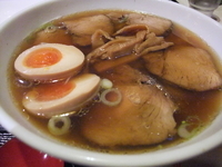 「ちゃーしゅーめん 780円+煮たまご100円」@古民家麺処 かつらの写真