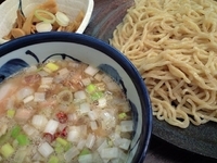 「つけそば750円+メンマ100円」@頓知房の写真