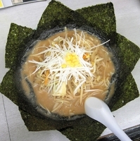 「のりばか やさいラーメン」@くるまやラーメン 行田店の写真